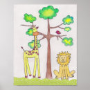 Suche nach giraffe kinderzimmer poster Tiere