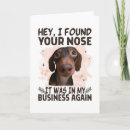 Suche nach nase karten Hund