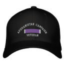 Recherche de noir et pourpre casquettes Brodée