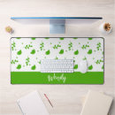 Recherche de motif feuille tapis souris Blanc