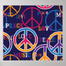 Suche nach hippies poster Frieden