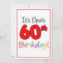 Suche nach opa einladungen Für ihn