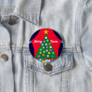 Recherche de arbre noël badges Rouge