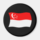 Recherche de singapour magnets Drapeau