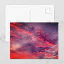Recherche de ciel orange cartes postales Rose