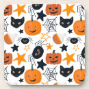 Suche nach halloween katze untersetzer Orange