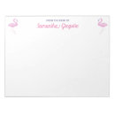 Recherche de flamant rose blocsnotes Girly