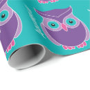 Recherche de hiboux papier cadeau Mignon