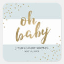 Recherche de baby shower party favors autocollants Script