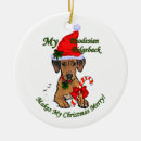 Suche nach rhodesian ridgebacks weihnachtsschmuck Weihnachten