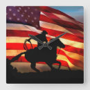 Suche nach cowboy wanduhren Western