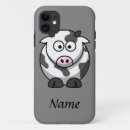 Recherche de dessin vache iphone coques Noir
