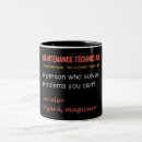 Recherche de technicien tasses Drôle
