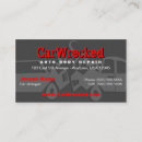 Recherche de accident cartes visite Réparation