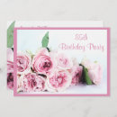 Recherche de 85th anniversaire invitations Rose de rose