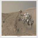 Recherche de curiosité autocollants Mars