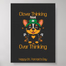 Recherche de patricks posters Shamrock vert