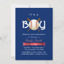 Recherche de baseball baby shower garçon invitations Sports