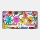 Recherche de motif floral coloré tapis souris Botanique