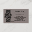 Suche nach monogramm l visitenkarten Blume