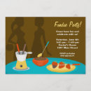 Recherche de partie fondue invitations Fête d'anniversaire
