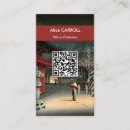 Suche nach schnee visitenkarten Weihnachten