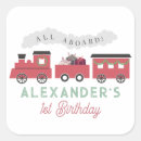 Recherche de anniversaire train autocollants Enfants