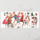 Suche nach vintage illustration einladungen Retro