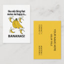 Suche nach der bananen visitenkarten Lustig