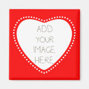 Recherche de image de coeur magnets Rouge