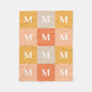 Recherche de monogram couvertures plaids Coloré