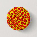 Recherche de fleur rouge badges Fleurs