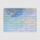 Recherche de geode papier cadeau Bleu