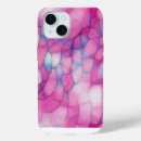 Recherche de bulles bleues iphone coques Rose