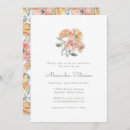Recherche de pastel floral invitations Boho