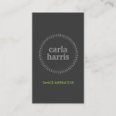 Recherche de subtile cartes visite Moderne