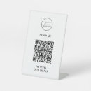 Recherche de qui double logo posters Code qr