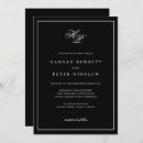Recherche de initials mariage invitations Minimaliste moderne