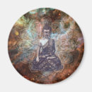 Recherche de méditation refrigérateur magnets Lotus