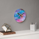 Suche nach psychedelic wanduhren Rainbow