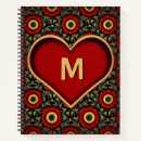 Suche nach herz notizbuch Monogramm