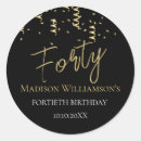 Suche nach geburtstag 40 aufkleber Typografie