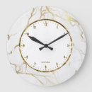 Recherche de marbre blanc horloges Moderne