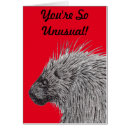 Recherche de porc épic cartes postales Épines