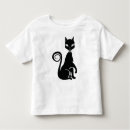 Suche nach silhouette der schwarzen katze tshirts Schwarzkatze