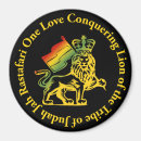 Recherche de lion de rasta magnets Haile selassie