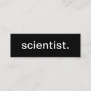 Recherche de scientifiques cartes visite Chimie