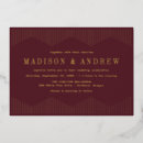 Recherche de décoratif mariage invitations Géométrique