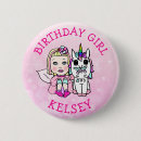 Recherche de licorne rose badges Anniversaire