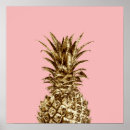 Recherche de ananas rose posters Tropical